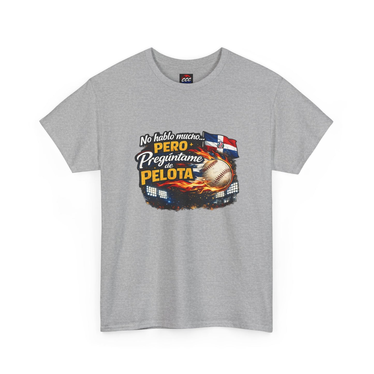 Baseball Dominican Flag Design T-Shirt