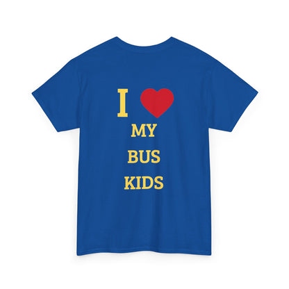 "I Transport Sweet Little Hearts" School Bus Driver Shirt