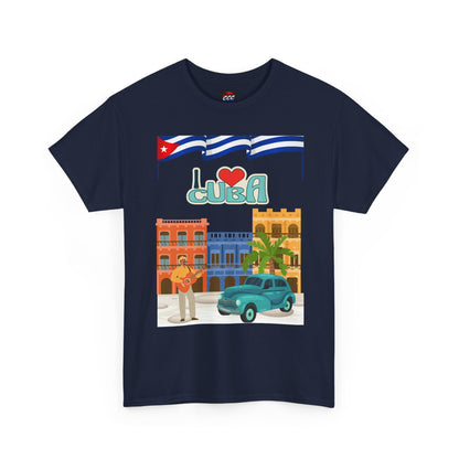 Cuba Retro Travel T-Shirt