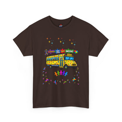Autism Awareness School Bus T-Shirt