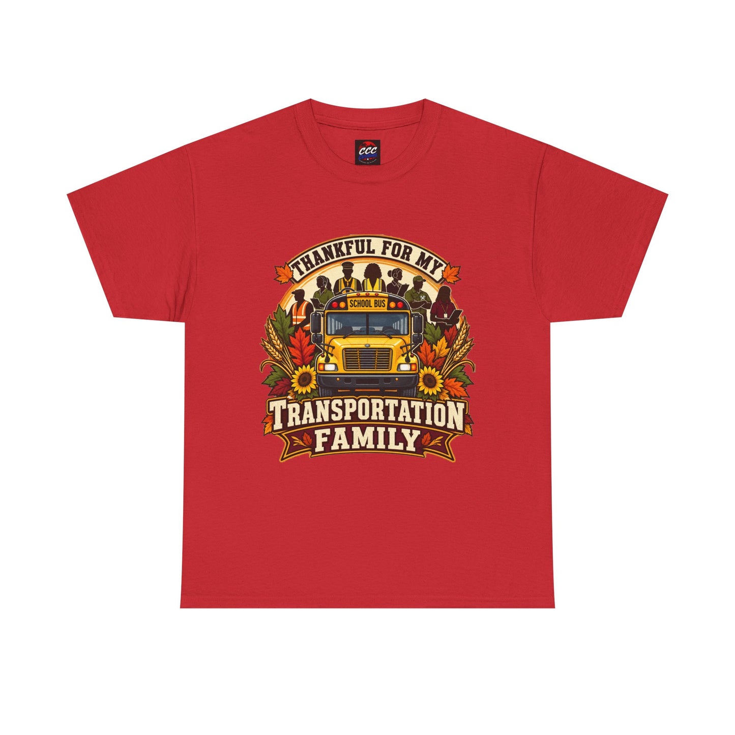 Thankful for My Transportation Family T-Shirt