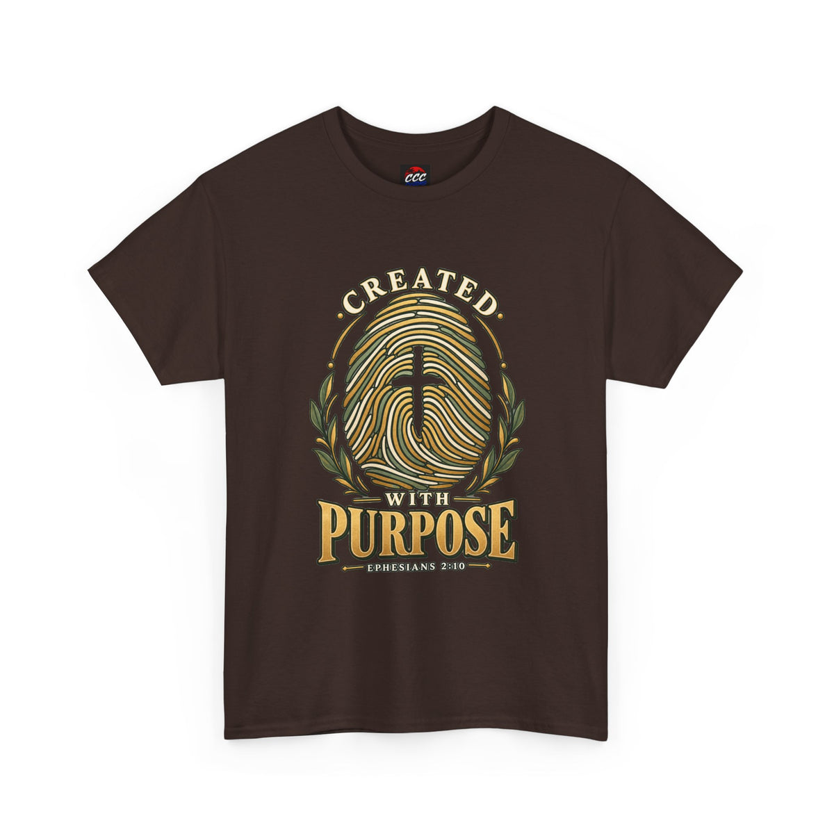 Created With Purpose Christian Tee