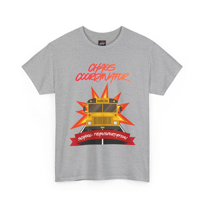 Chaos Coordinator School Bus T‑Shirt