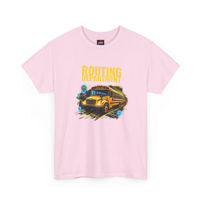 Routing Department School Bus T-Shirt