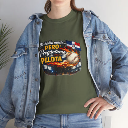 Baseball Dominican Flag Design T-Shirt
