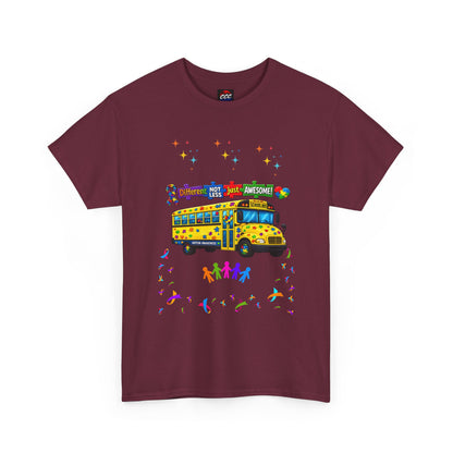 Autism Awareness School Bus T-Shirt