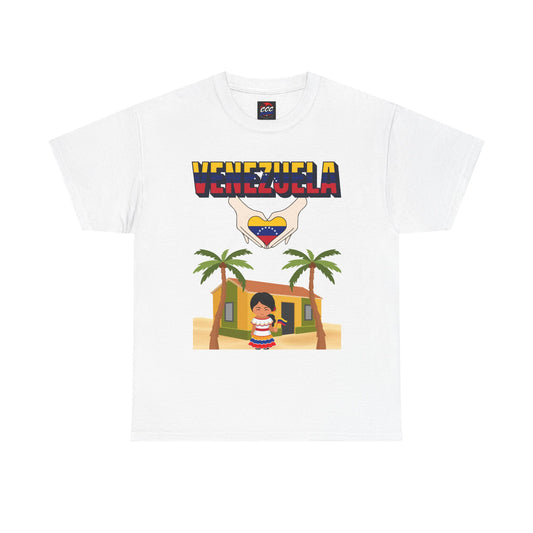Venezuela Heart Graphic T-Shirt