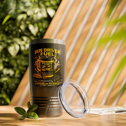 Bus Driver Fuel 20oz Tumbler – Caffeine & Patience Travel Mug