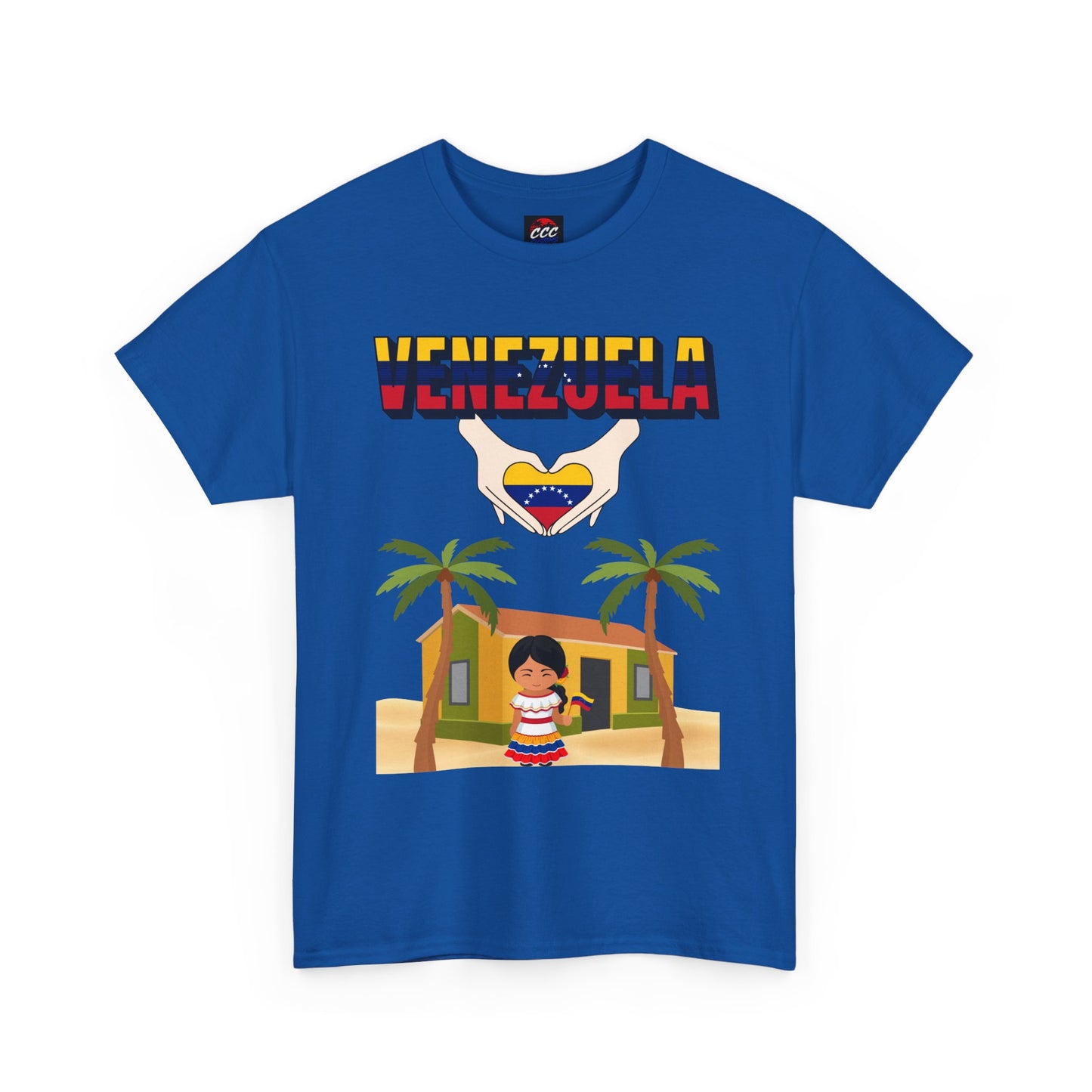 Venezuela Heart Graphic T-Shirt
