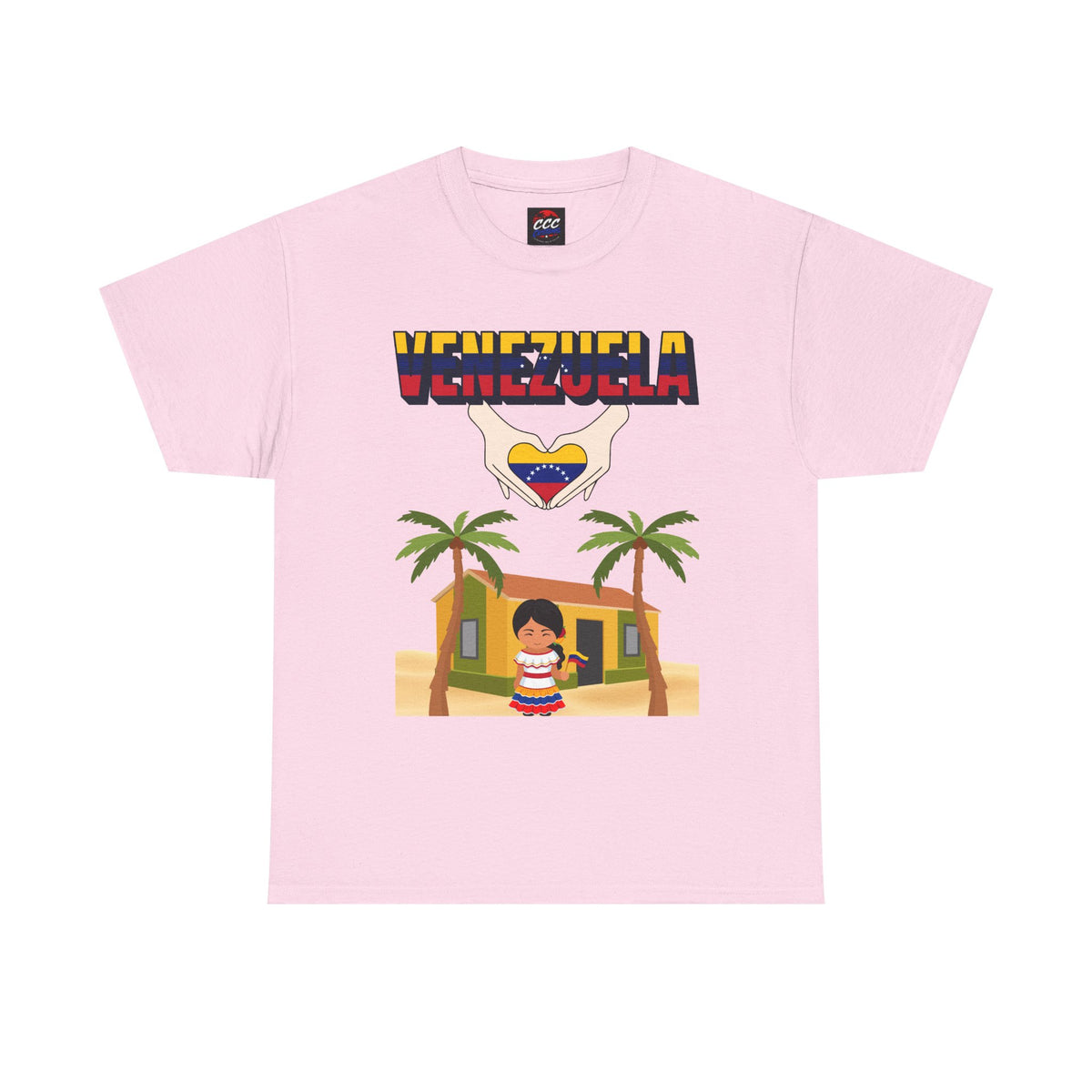 Venezuela Heart Graphic T-Shirt