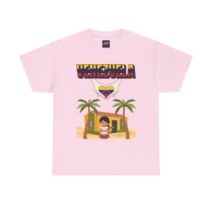 Venezuela Heart Graphic T-Shirt