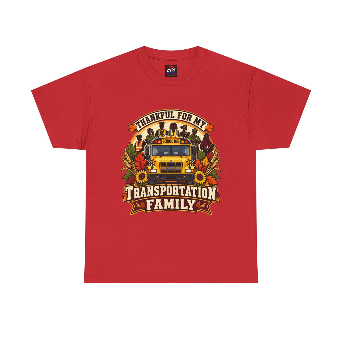 Thankful for My Transportation Family T-Shirt
