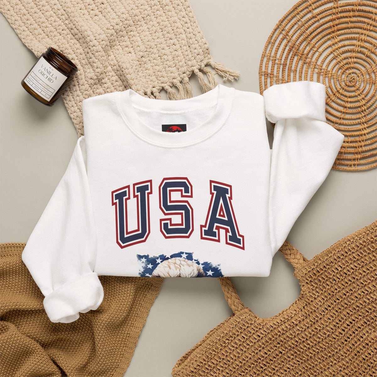 USA Eagle Crewneck Sweatshirt