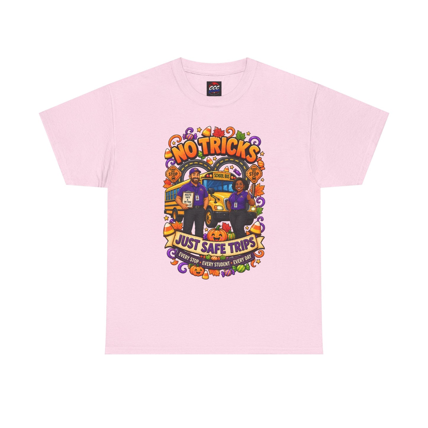 No Tricks Just Safe Trips Tee