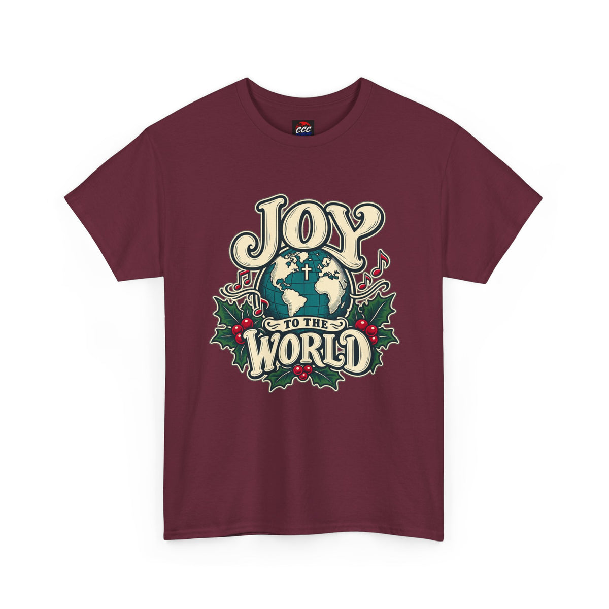 Joy to the World Christmas Graphic Tee