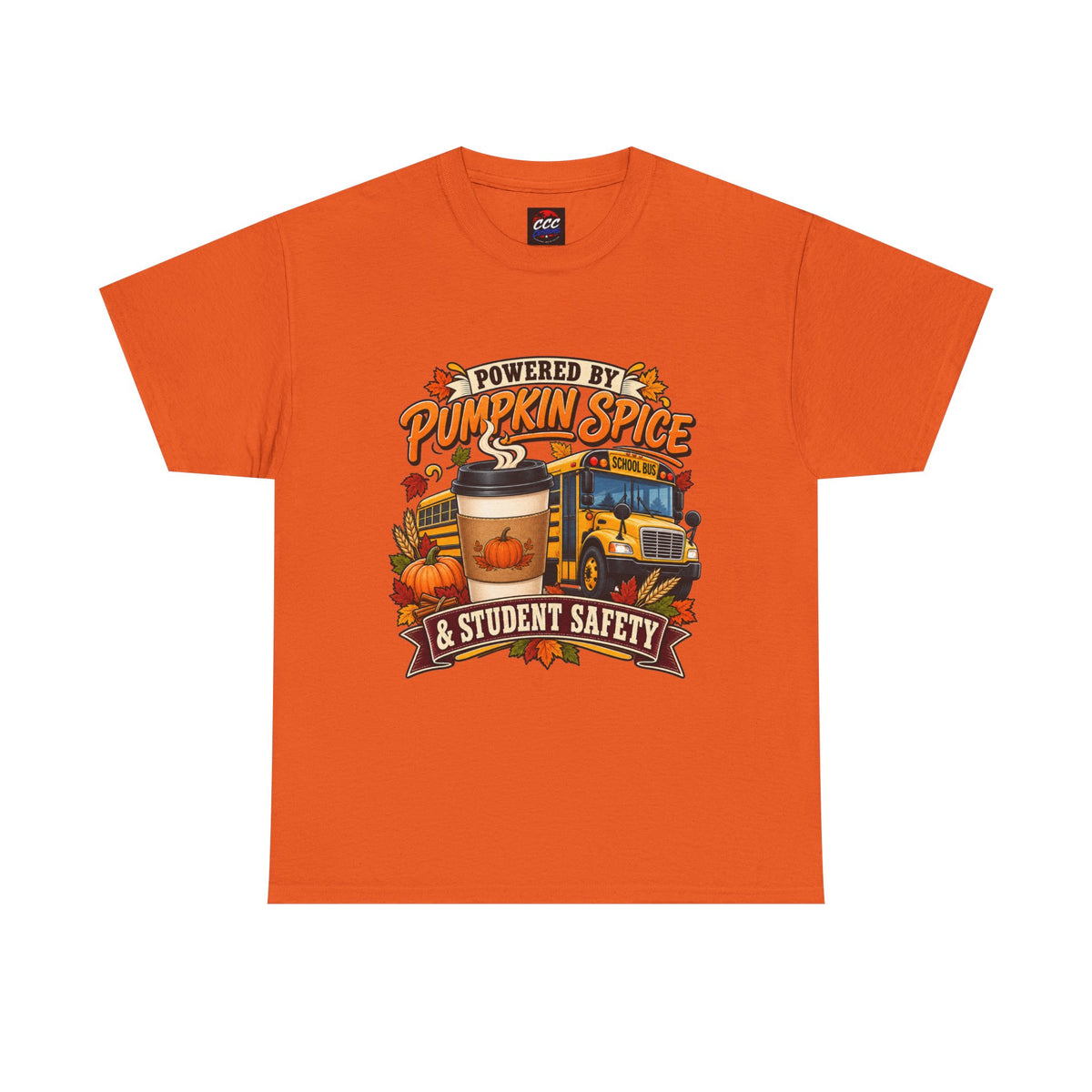 Pumpkin Spice & Student Safety T-Shirt