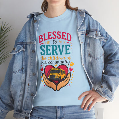 Blessed to Serve the Children of Our Community Tee