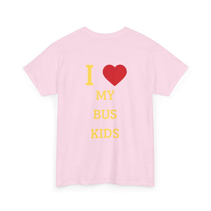 "I Transport Sweet Little Hearts" School Bus Driver Shirt
