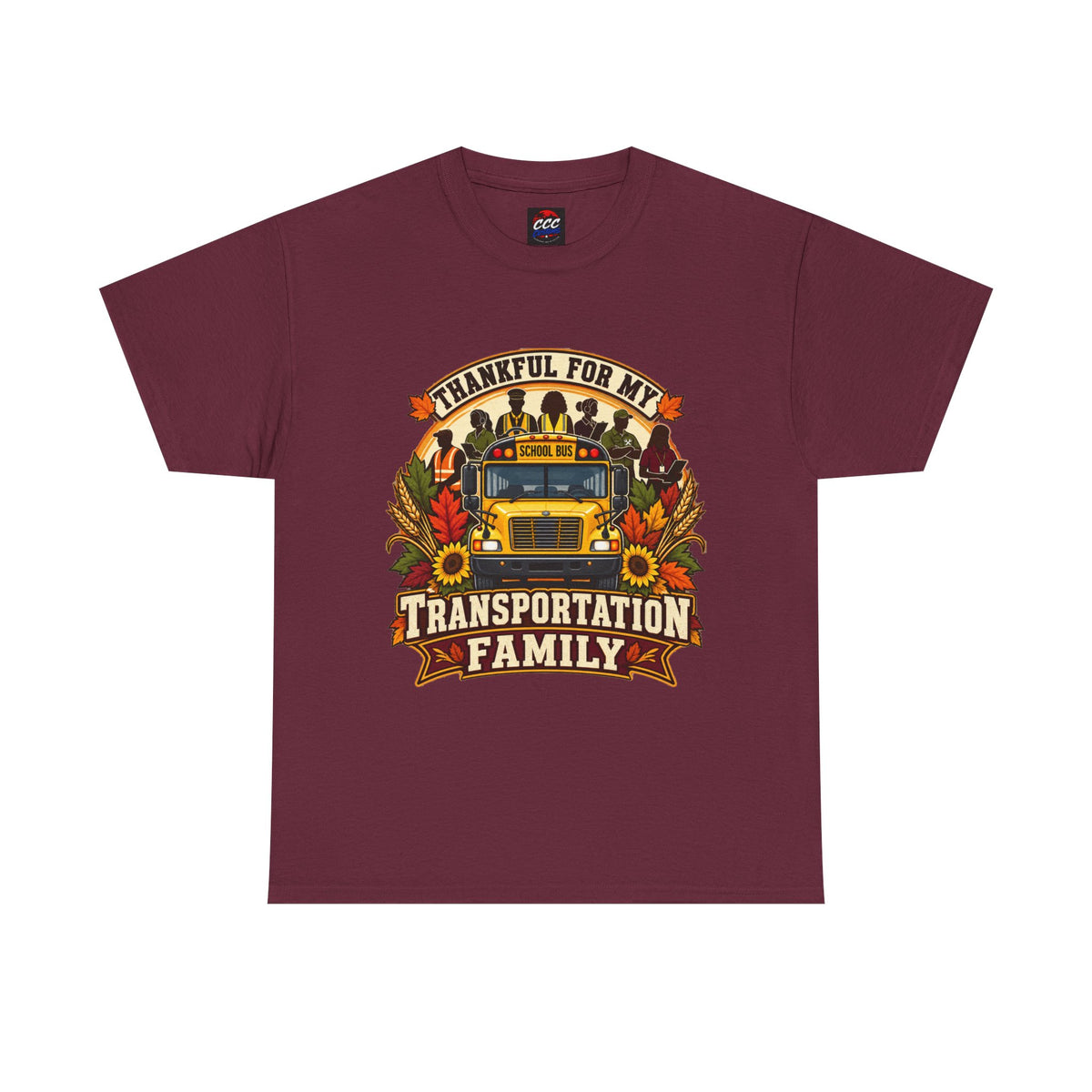 Thankful for My Transportation Family T-Shirt