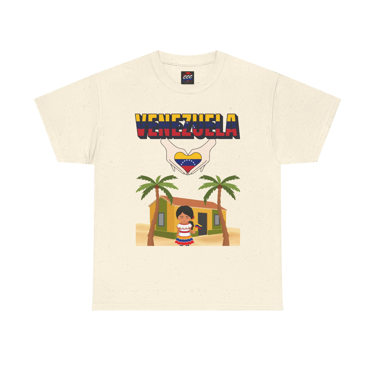 Venezuela Heart Graphic T-Shirt