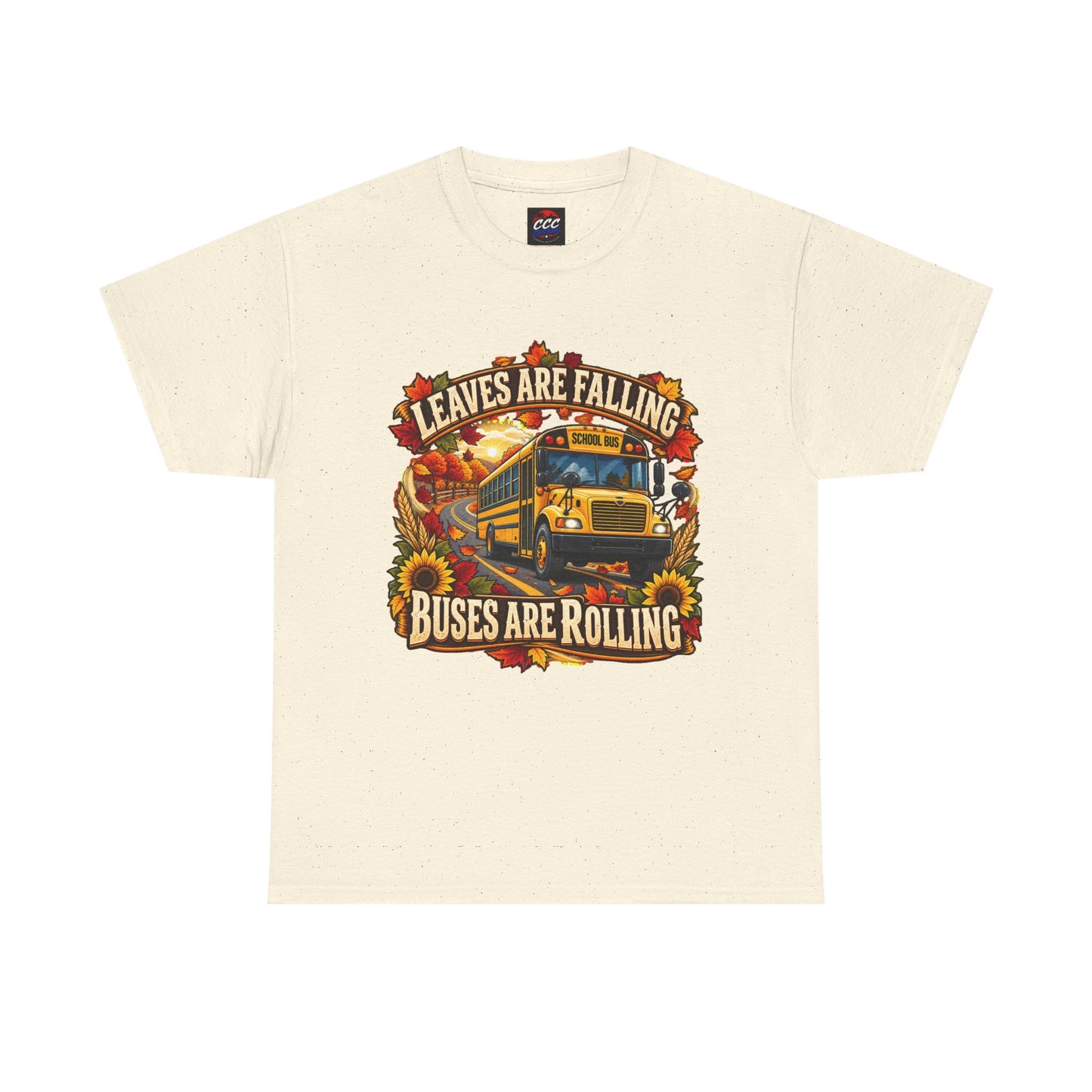 Leaves Are Falling, Buses Are Rolling T‑Shirt