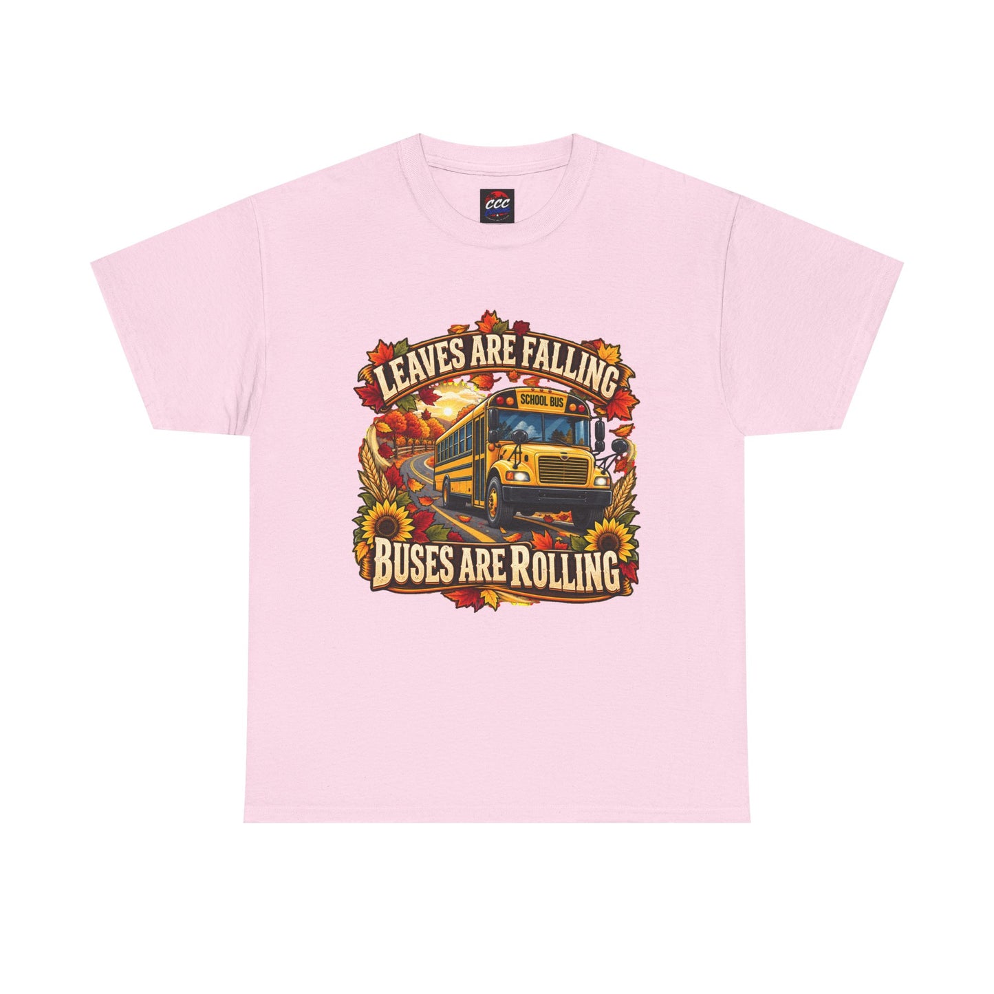 Leaves Are Falling, Buses Are Rolling T‑Shirt