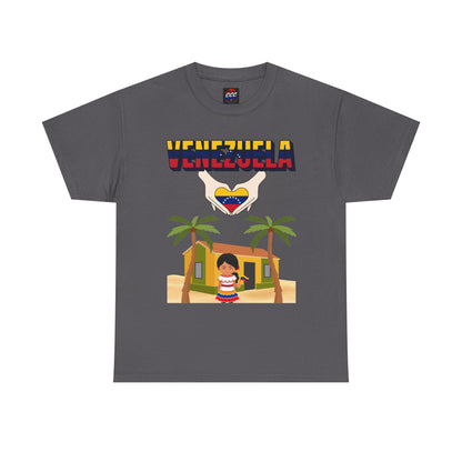 Venezuela Heart Graphic T-Shirt