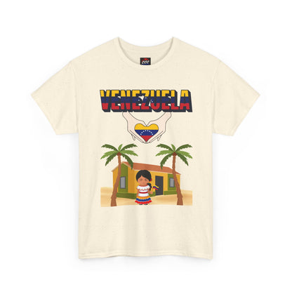 Venezuela Heart Graphic T-Shirt