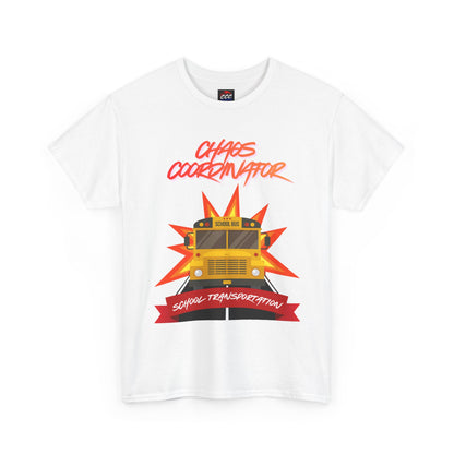 Chaos Coordinator School Bus T‑Shirt