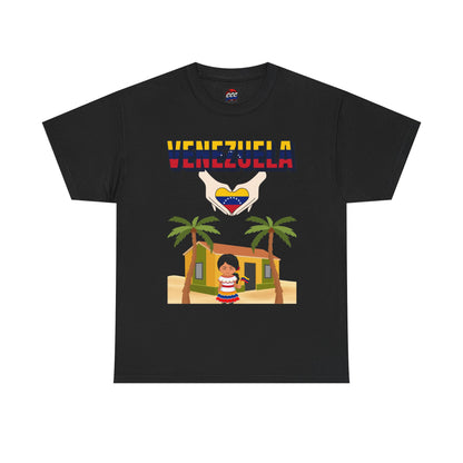 Venezuela Heart Graphic T-Shirt