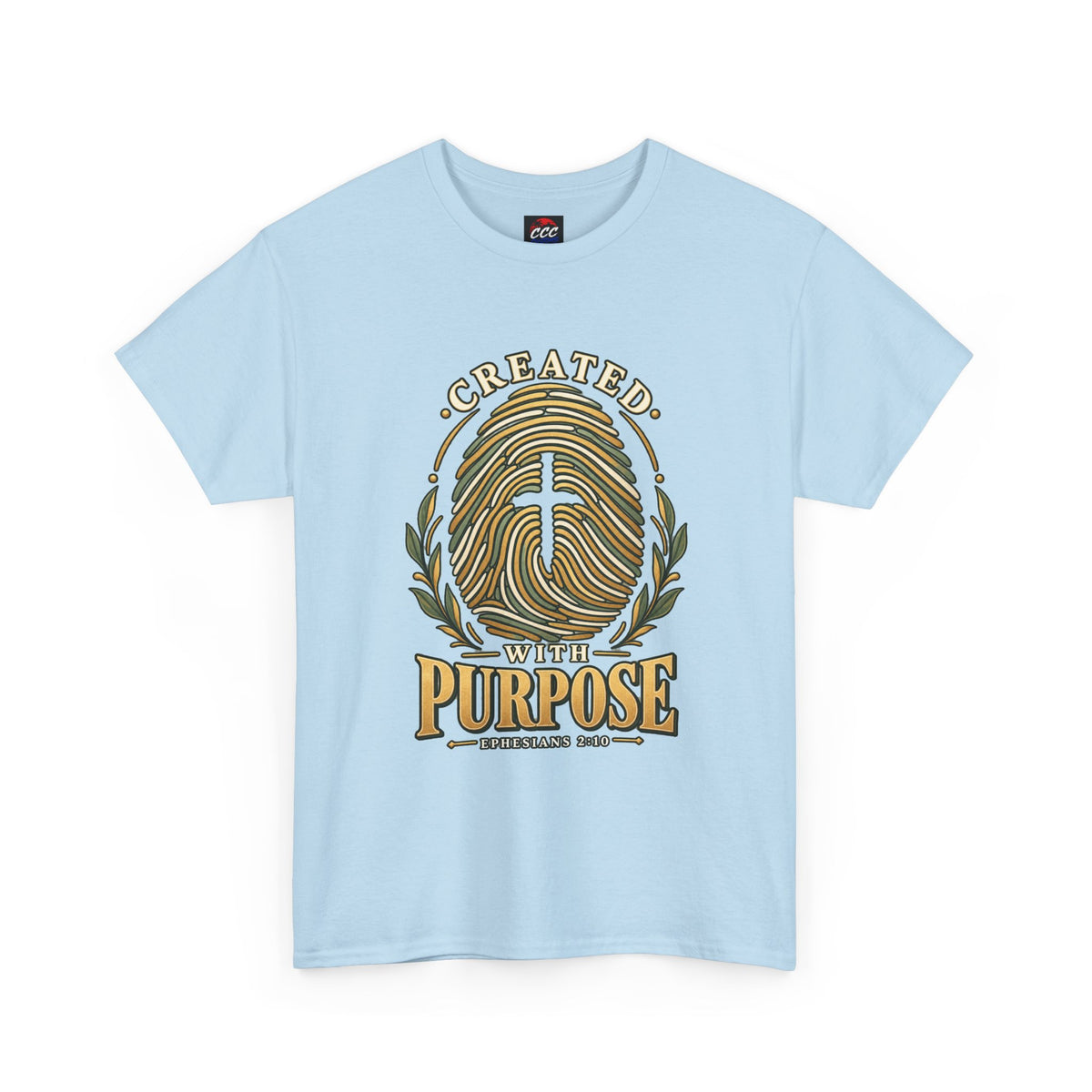 Created With Purpose Christian Tee