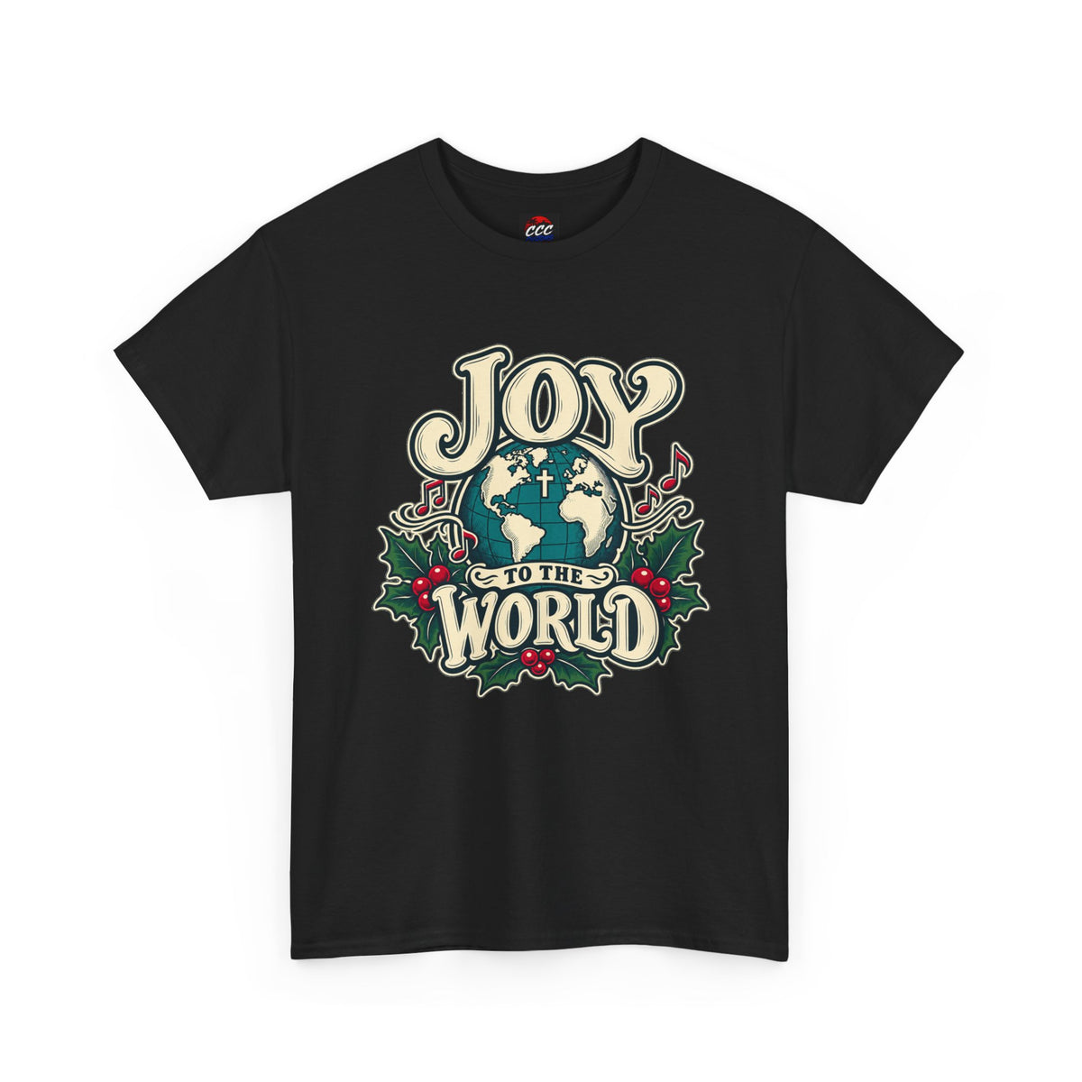 Joy to the World Christmas Graphic Tee