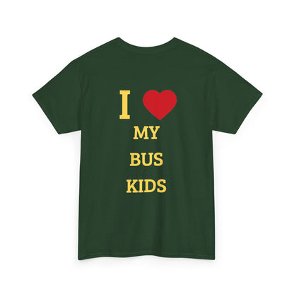 "I Transport Sweet Little Hearts" School Bus Driver Shirt