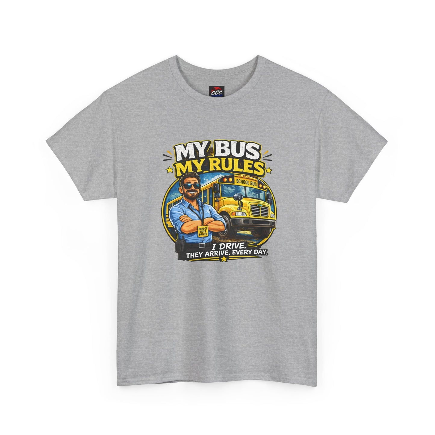 Bus Driver “My Bus My Rules” T-Shirt