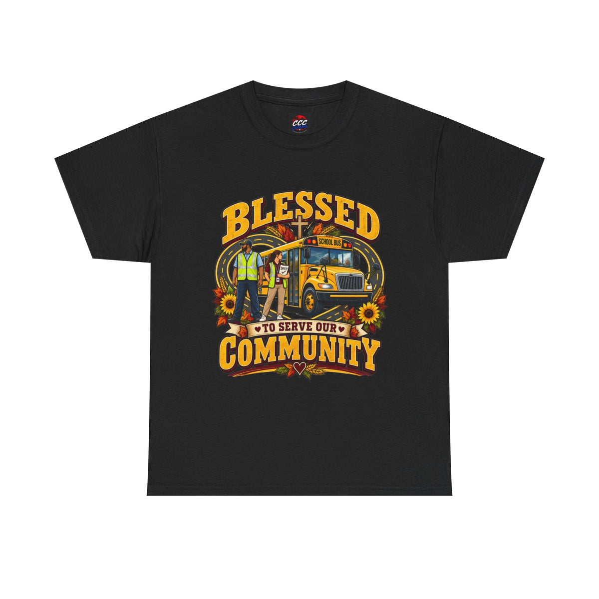 Blessed To Serve Our Community Tee — Fall Version