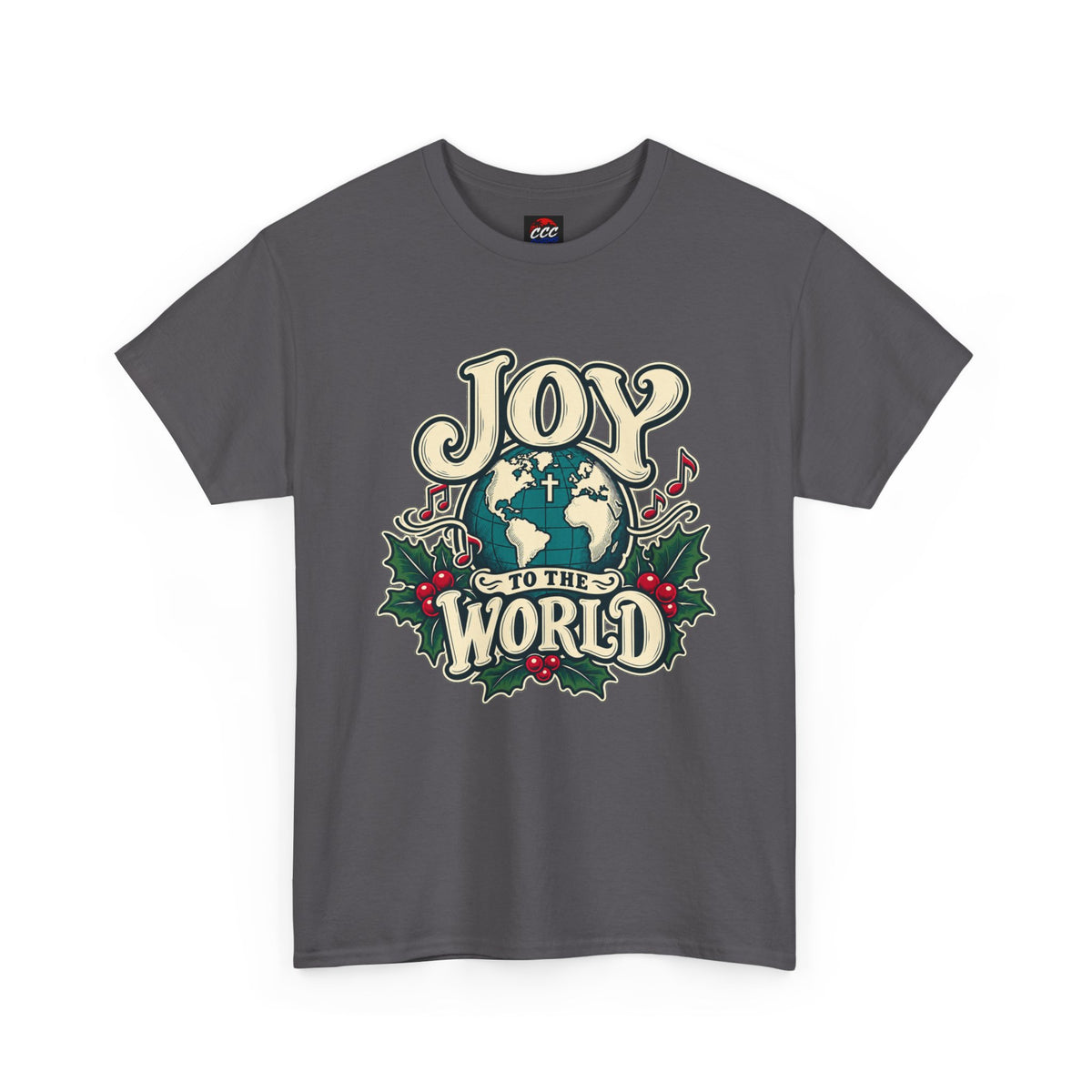Joy to the World Christmas Graphic Tee