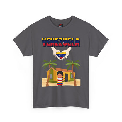 Venezuela Heart Graphic T-Shirt