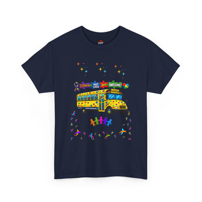Autism Awareness School Bus T-Shirt