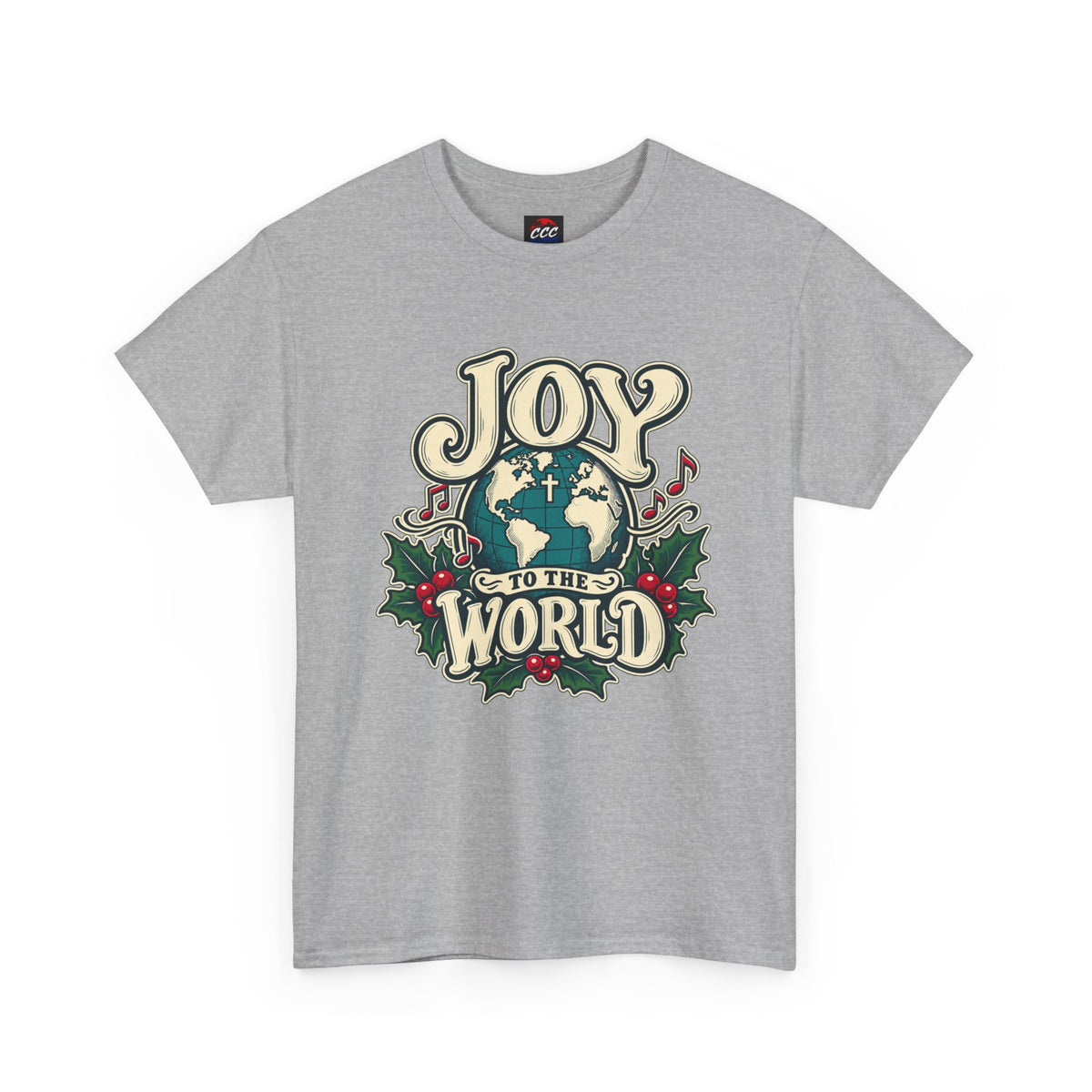 Joy to the World Christmas Graphic Tee
