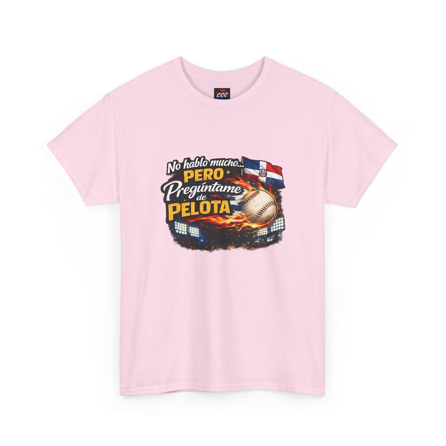 Baseball Dominican Flag Design T-Shirt