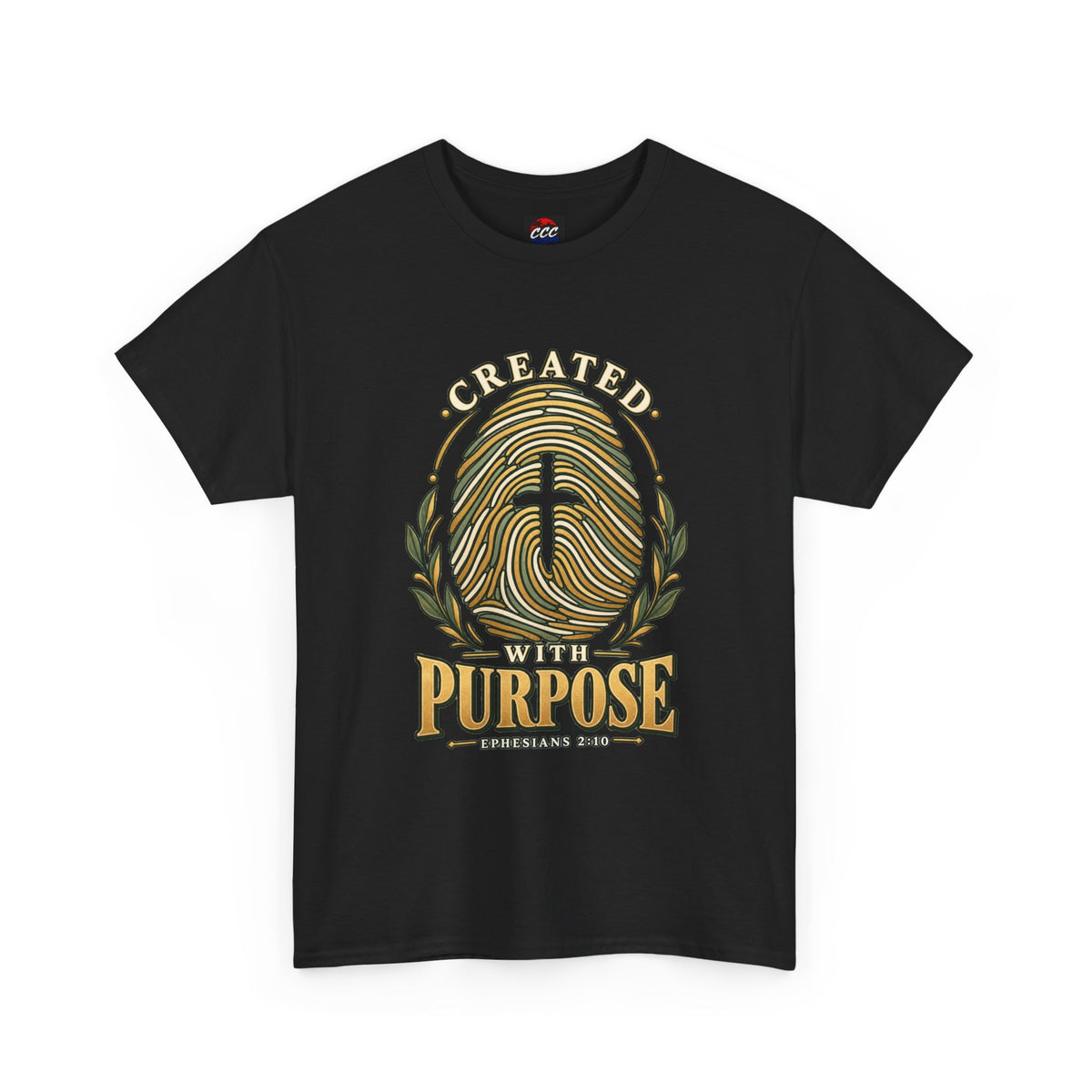 Created With Purpose Christian Tee