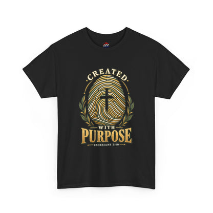 Created With Purpose Christian Tee