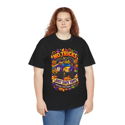 No Tricks Just Safe Trips Tee