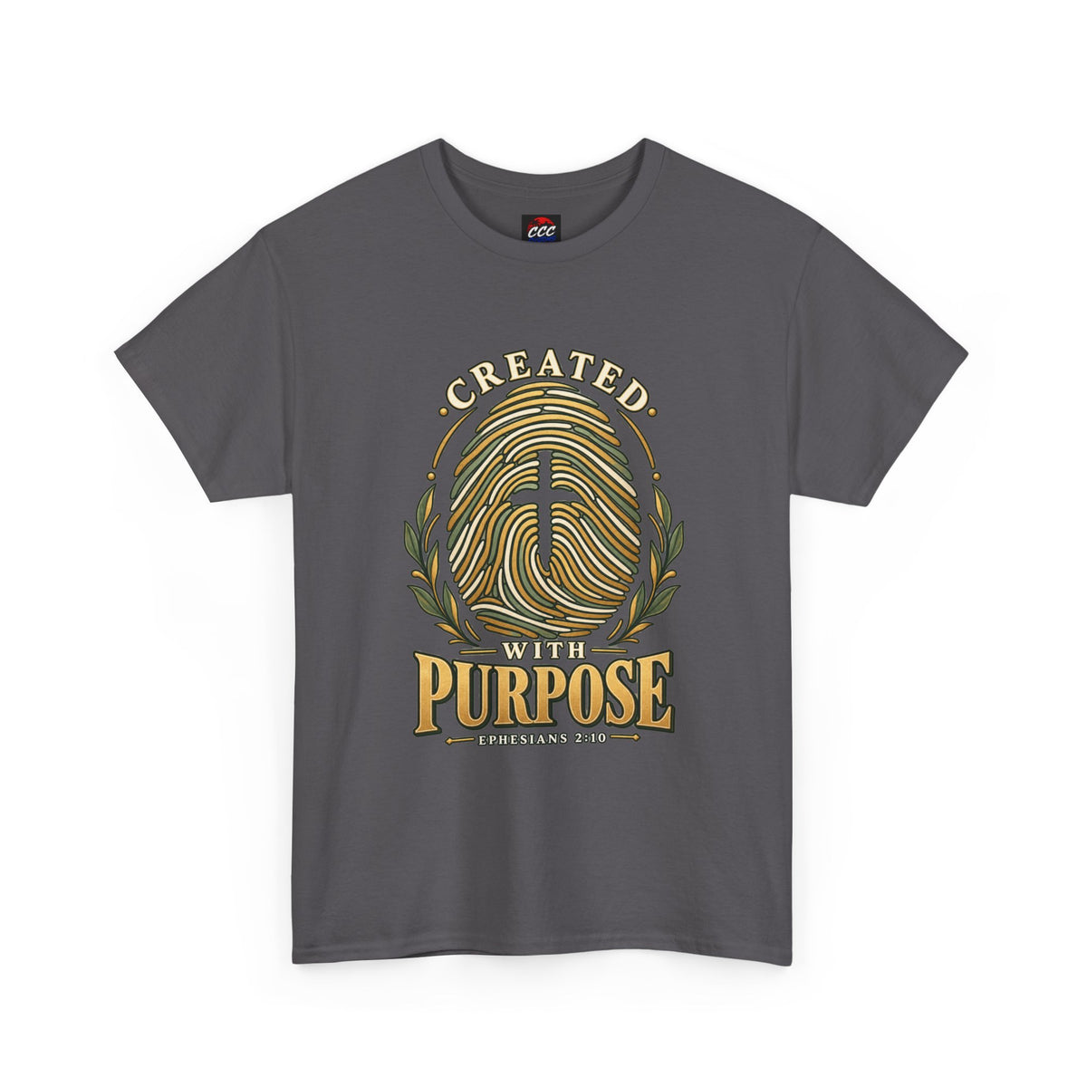 Created With Purpose Christian Tee