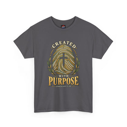 Created With Purpose Christian Tee