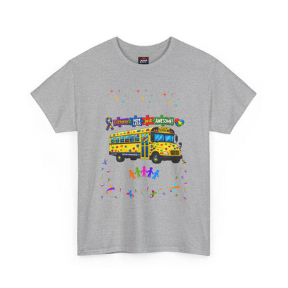 Autism Awareness School Bus T-Shirt