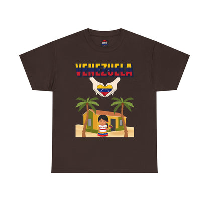 Venezuela Heart Graphic T-Shirt
