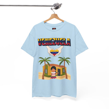 Venezuela Heart Graphic T-Shirt