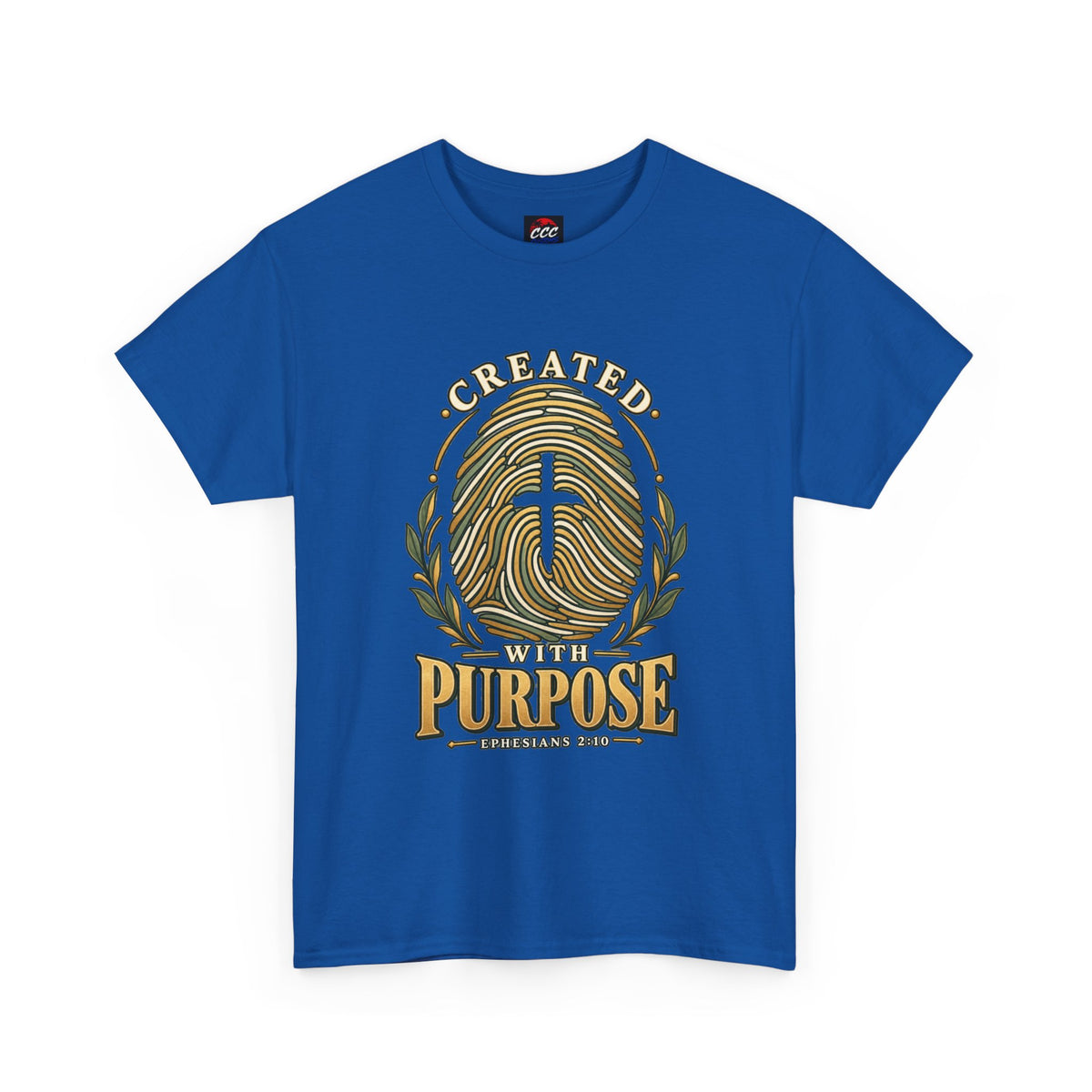 Created With Purpose Christian Tee