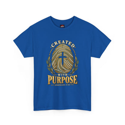 Created With Purpose Christian Tee
